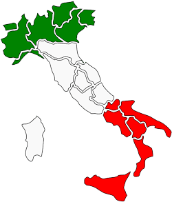 regioner,italia,kart